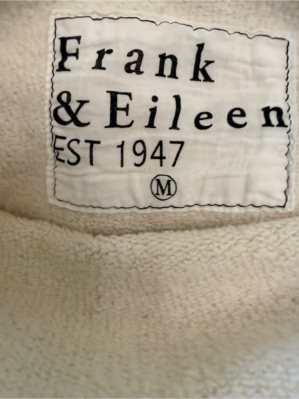 Like new worn 1X Frank and Eileen EFFIE MELANGE GREY M - Picture 4 of 6